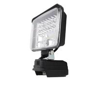 MasYosh Luz de Trabajo LED, 5400 Lm, Portátil Inalámbrica de Alto Brillo con Rendimiento a Prueba de Lluvia y ángulo Ajustable, para BL1430 BL1440 BL1450 BL1460 BL1815 BL1830 BL1840