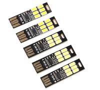 MasYosh Luz Nocturna LED USB, Interruptor de Sensor Táctil de Atenuación sin Escalón con Filtro de Luz Azul para el Instituto de Investigación de Laboratorio, 6 Lámparas LED Stick