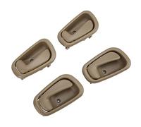 MasYosh Manija de la Puerta Interior, Accesorios para Automóviles de Reemplazo con Material ABS para Prizm Base Ce LE 1998 1999 2000 2001 2002, Número de OE 79502 69206 02050 B1 79503