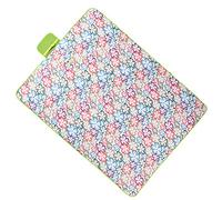 MasYosh Manta de Picnic Al Aire Libre Impermeable a Prueba de Portátil de Gran Tamaño para Acampar y Viajar, Hecha de Tela Oxford, Lavable, para Picnics Familiares (Patrón de Estampado Floral)