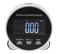 MasYosh Medidor de Distancia Digital, Pantalla LCD Recargable, Herramienta Electrónica de Medición de Larga Distancia con Rango de 199,999 M para Curvas Irregulares Circulares Lineales