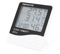 MasYosh Medidor de Humedad Digital Termómetro Electrónico de Alta Precisión para Pantalla de Temperatura Interior y Exterior Material ABS