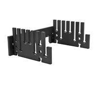 MasYosh Medidor de Industrial, Herramienta de Medición de Aleación de Aluminio con Escala de Fácil Lectura Tallada con Láser con Múltiples Escalas, para Medición de de Operación (Métrico 16CM)