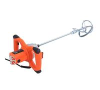 MasYosh Mezclador de Cemento, Taladro Mezclador Eléctrico de Mano de 2100 W con Ajuste de Velocidad de 6 Velocidades de 0 a 980 RPM, Conector Roscado, para Materiales de (Enchufe europeo 220V)