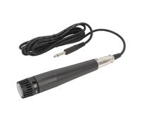 MasYosh Micrófono con Cable, Micrófono Vocal Dinámico Cardioide con Estructura de Malla Metálica y Salida Equilibrada para Cantar en Fiestas y Hablar en Público