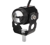 MasYosh Mini Foco LED de Motocicleta, Luz Blanca Amarilla Alta de Haz Baja 20W 3000LM, con Caparazón de Aleación de Aluminio IP65 Impermeable, para Motocicletas Universales