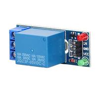 MasYosh Módulo de Retransmisión de 5 Piezas de 1 Canal PCB Relay Board con Aislamiento Optocopler Desencadenante de Alto Nivel