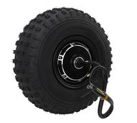 MasYosh Motor de Cubo sin Escobillas de 14 Pulgadas, Motor de Cubo de Rueda con Sensor Hall Dual de Alta Potencia de 1500-3500 W con Resistencia Al Agua IPX6 y Torsión de 75 N.M, para