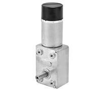 MasYosh Motor de Engranaje de CC, Dispositivo de Accionamiento de Reducción de Velocidad de Doble Eje Tipo 15 Mm de 15 Mm con Codificador, para el Control de la Automatización de la Unidad (DC12V 90