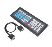MasYosh Panel de Controlador CNC, Teclado de Expansión con Iconos para 3 4 5 Ejes Controlador CNC, Aleación de Aluminio, Compatible con DDCS Expert M350, para Grabar la Máquina de