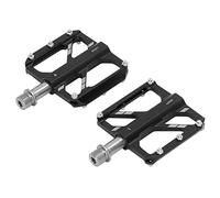 MasYosh Pedales de Bicicleta, 3 Rodamientos Pedales Anchos de Bicicleta de Montaña de Aleación de Titanio Esqueletizados Livianos con Rodamientos Sellados, para Ciclismo en