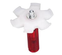 MasYosh Peine de Aleta, Herramienta de Limpieza de Condensador de Aire Acondicionado de 2 Piezas con Plástico y Acero Inoxidable, para Mantenimiento del Evaporador del Serpentín del (Blanco)