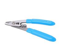 MasYosh Pelacables, Cortador de Cables de Fibra óptica y Herramienta Pelacables con Resorte de Retorno y Bloqueo de Seguridad, para Corte y Pelado de Cables de Electricista, Capa