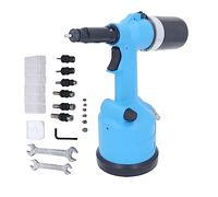 MasYosh Pistola Automática para Remachar Tuercas, Remachadora Neumática de Acero de Aleación con Presión de Aire de 5 a 7 Bar, para Aluminio, Cobre, Hierro, Acero Inoxidable M3 M12