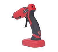 MasYosh Pistola de Pegamento Caliente Inalámbrica, Boquilla Aislada con Elemento Térmico PTC de Cerámica de Precalentamiento Rápido con Cubierta de Punta de Silicona Negra, para