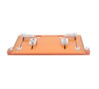 MasYosh Placa Base de la Máquina Cortadora, Herramienta de Carpintería con Riel Guía de Sierra Circular con Diseño sin Perforaciones para Corte Plano de 90° y Corte Oblicuo de 45°