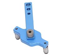 MasYosh Plantilla de Guía de Orificio de Taladro de 3 Uds, Diseño Autocentrante con Casquillo de Taladro HSS de 6mm, 8mm y 10mm para Perforación Precisa de Carpintería