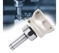 MasYosh Portabrocas de Pinza C20 FMB27, Cortador de Flauta BAP400R 80 27 6 con Insertos de Fresado APMT1604, Rigidez Fuerte de Alta Precisión, para (C20-FMB27+80 cabezal de corte+1604APMT granos de)