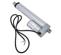 MasYosh Putter Eléctrico de Motor, Actuador Lineal de Aleación de Aluminio con Soportes de Montaje, de 150 Mm, Empuje 750N para Barcos, Automóviles, Maquinaria Industrial, Ventanas (12 V CC.)