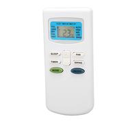MasYosh Reemplazo de Control Remoto Universal de Aire Acondicionado, Control Remoto ABS con Batería sin Necesidad de Configuración, para Acondicionadores de Aire GYKQ 34 GYKQ