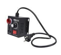 MasYosh Regulador de Voltaje Electrónico de 5000 W, Tiristor de Alta Potencia Pantalla Digital LED Controlador de Velocidad del Motor Continuo con Protección de Voltaje Máximo, (Enchufe europeo 220V)