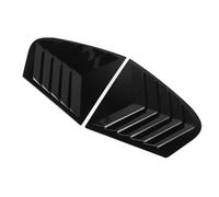 MasYosh Rejilla de Ventana Lateral Trasera, Repuesto de Plástico ABS para Serie 5 G30 2018 2023, con Bloqueador Solar y Protección de Privacidad, Apariencia Deportiva Mejorada (Negro Brillante)