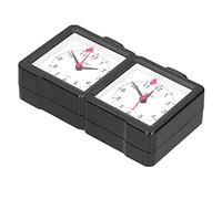 MasYosh Reloj de Ajedrez Analógico, Temporizador Mecánico Multifunción con Pantalla Grande para Ajedrez Chino, Internacional e