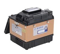 MasYosh Splicer de Fusión de Fibra óptica, Empalme Rápido Automático Completo con Pantalla LCD HD de 3.5 Pulgadas y Aumento de 320x, para el Mantenimiento de la (Enchufe de la UE)