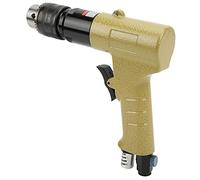 MasYosh Taladro Neumático, Perforadora de Madera Industrial Neumática CW CCW Tipo Pistola con Engranaje Reductor Endurecido de Aleación, para Tamaño de Portabrocas de 1/2 Pulgada y 13 Mm