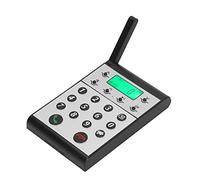 MasYosh Teléfono de Intercomunicador Inalámbrico, Comunicación de 1000m 999 Extensiones Hands Intercom System con Amplificador de Señal para Hotel Factory Home Office (Negro)
