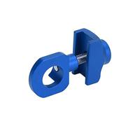 MasYosh Tensor de Cadena de Bicicleta, Ajustador de Cadena de Bicicleta de Aleación de Aluminio para Bicicletas Estacionarias Plegables de una Sola Velocidad, con Tornillos para una (#4)