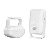 MasYosh Timbre Inalámbrico, Alarma con Sensor de Movimiento con 22 Tonos de Llamada y Alerta de Vibración, Transmisión de Largo Alcance de 280 M, para Casa, Oficina, Hotel, Centro