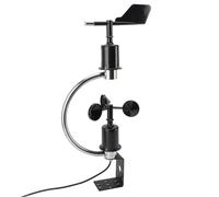 MasYosh Transmisor de Sensor de Potencia de Dirección de Velocidad del Viento para Monitoreo del Viento, Sensor Preciso Resistente a la Intemperie para Meteorología, Marina, Puertos, de Protocolo