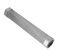 MasYosh Tubo Ahumador de Barbacoa de Acero Inoxidable de 12 Pulgadas, Humo Difuso Eficiente para Fumadores de Parrilla de Carbón de Gas Eléctrico para Sabores Nuevos y Atrevidos (Hexagonal)