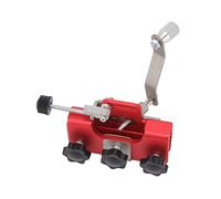 Masyrt Afilador de motosierra, plantilla de afilado portátil y ligera de motosierra, plantilla de afilado de cadena de manivela para afilador de motosierra, kit de herramientas para motosierra y