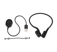 Masyrt Auriculares Bluetooth para conducción de huesos, IPX8 Water 12 horas de tiempo de reproducción inalámbricos, con micrófono de 32 GB, para la conducción de ciclo, natación, lluvia de surf