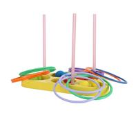 Masyrt Bolas ligeras para lanzar piscina con anillos, juguetes coloridos al aire libre para niñas y adultos, adecuado para jugar en piscinas, playas y otras aguas