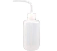 Masyrt Botella de cuello de cisne de 500 ml, 21 x 7 x 7, 500 ml, para riego de plantas suculentas, lata de plástico con boquilla de plástico con escala (varios colores)