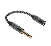 Masyrt Cable adaptador estéreo hembra equilibrado de 4,4 mm, ideal para NW - ZX507 DMP - Z1 NW - ZX300A NW - Auriculares WM1Z