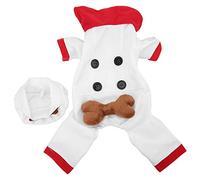 Masyrt Divertido perro gato Navidad mascota ropa cálida transpirable suave poliéster fresco estilo de moda humorístico tamaño perfecto para Halloween Navidad Happy Time disfrutar (L)