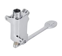 Masyrt G1/2 rosca cobre montaje en suelo válvula de pedal accesorio para grifo de lavabo de baño