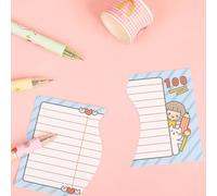 Masyrt Juego de Cuchillos para Tallar Tipo Pluma, Cabezal Cortador de 30 Grados, Cuchillo para Manualidades Bonito de Dibujos Animados para álbum de Recortes de Cuenta Manual (Granos de mijo)