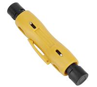 Masyrt Pelacables Coaxiales de HT-323, Herramienta Manual, Pelado de Cables para RG59, RG6, RG7, RG11, con Diseño Tipo Bolígrafo con Bloqueo de Resorte Ajustable