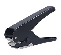 Masyrt Perforadora de Mano, Perforadora de 10 Hojas que Ahorra Mano de Obra para Tarjetas de Visita, Papel Plástico