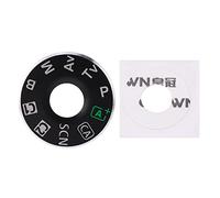 Masyrt Placa de Cubierta del Dial de Función de Cámara con Interfaz de Modo y Accesorio de Reparación de Película, Adecuada para Cámara Modelo 6D