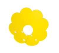 Masyrt Previene bonitos girasoles transpirables, collar para mimar, círculo Eva Elizabeth para gatos y perros, para recortar la belleza, protección postoperatoria, cuidado antilamidos, (M)