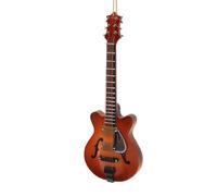 Masyrt Réplica Detallada, Modelo de Guitarra en Miniatura, Decoración Versátil, Guitarra de Madera Exquisita Realista de 15 Cm, Adorno Colgante Multiusos, Modelo de Mini con