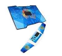 Masyrt Temporizador de control táctil con matze,Temporizador De Competición Táctil,ABS Con Sensor Oculto Y Puerto 2.5mm Para Pantallas Externas Para Cubo Rubik (temporizador+caja de juegos)