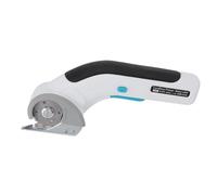 Masyrt Tijeras eléctricas inalámbricas cortador de metal ligero 400 rpm de iones de litio tela cuero cortador de alfombras bloqueo de seguridad batería recargable