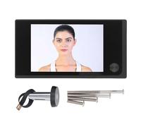 Masyrt Visor de Cámara de Puerta Digital, Cámara de Visor de Puerta Digital, Cámaras Inalámbricas de Mirilla, Pantalla de Color LCD de 3.5 Pulgadas 1MP 120 ° Avistadores de Mirilla